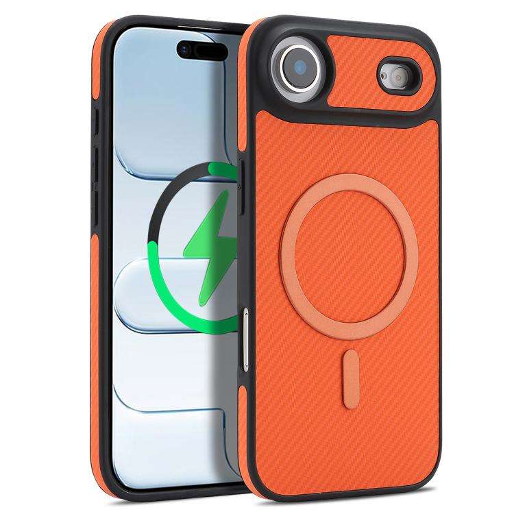 Carbon Fiber MagSafe Phone Case, For iPhone 18 Pro, For iPhone 18 Pro Max, For iPhone 17 Pro Max,...