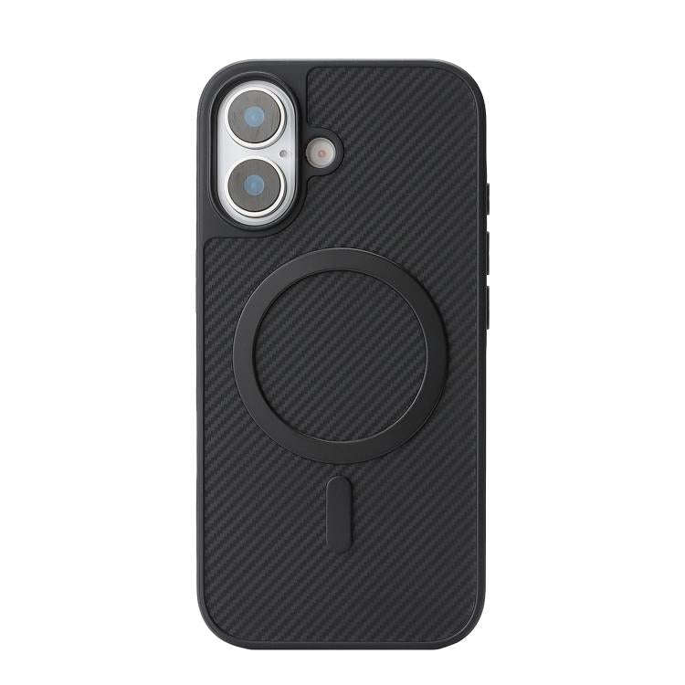 Carbon Fiber MagSafe Phone Case, For iPhone 16, For iPhone 15 Pro Max, For iPhone 15 Pro, For iPh...