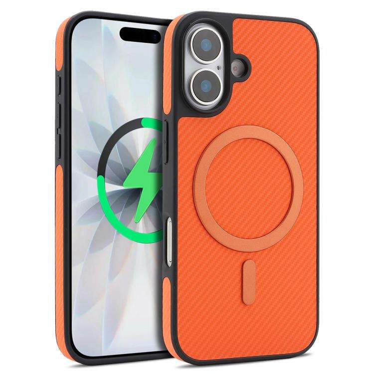 Carbon Fiber MagSafe Phone Case, For iPhone 18 Pro, For iPhone 18 Pro Max, For iPhone 17 Pro Max,...