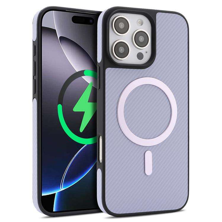 Carbon Fiber MagSafe Phone Case, For iPhone 16, For iPhone 15 Pro Max, For iPhone 15 Pro, For iPh...