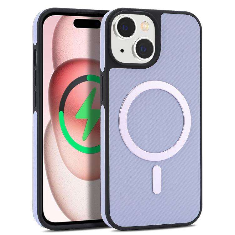Carbon Fiber MagSafe Phone Case, For iPhone 16, For iPhone 15 Pro Max, For iPhone 15 Pro, For iPh...