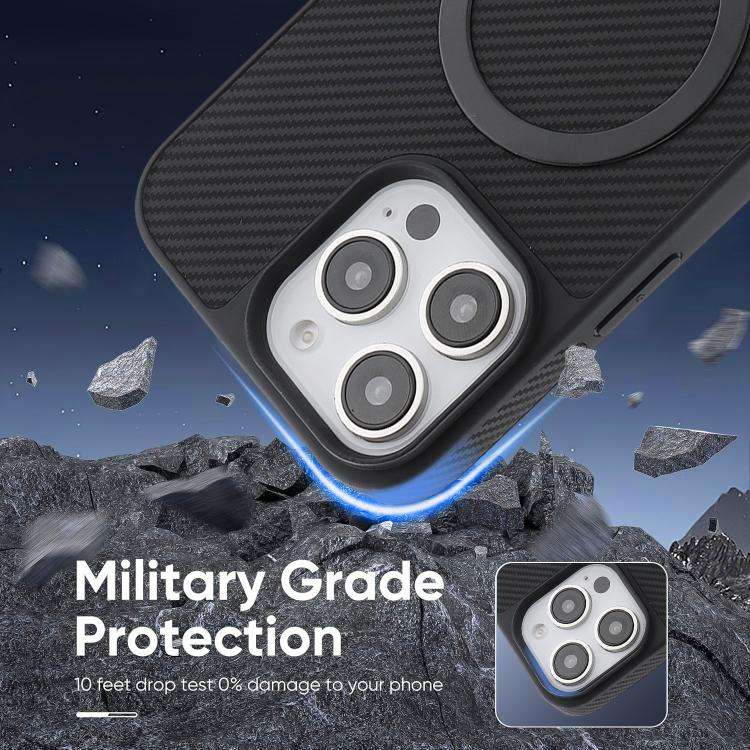 Carbon Fiber MagSafe Phone Case, For iPhone 13 Pro Max, For iPhone 13 Pro, For iPhone 13