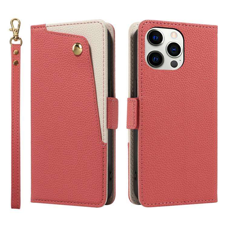 Litchi Texture Wallet Mirror Leather Phone Case, For iPhone 11 Pro