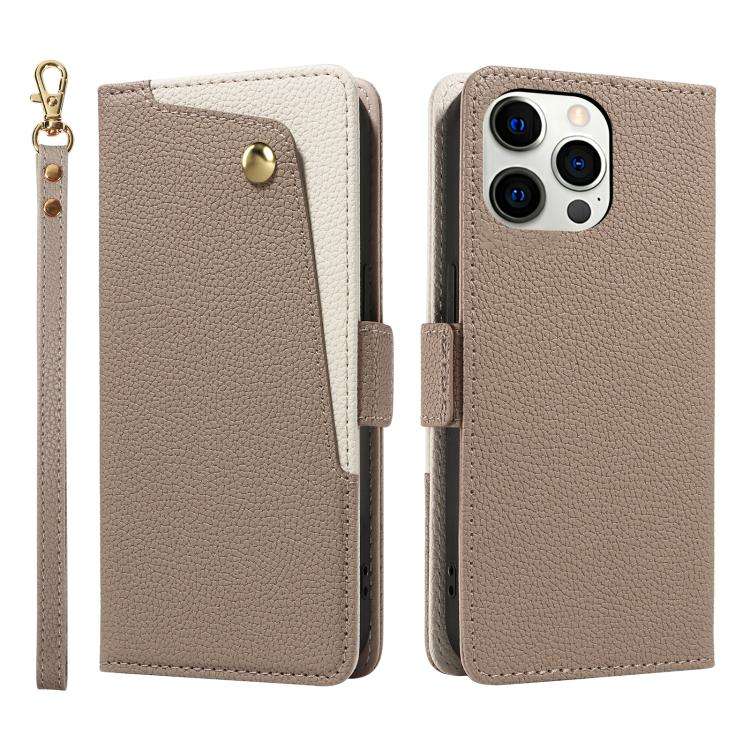 Litchi Texture Wallet Mirror Leather Phone Case, For iPhone 11 Pro