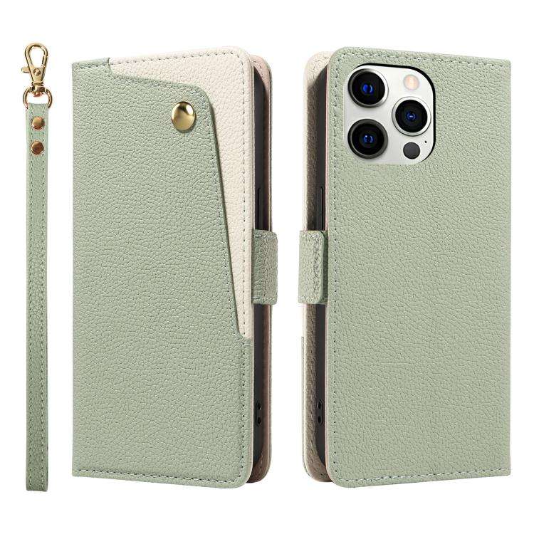 Litchi Texture Wallet Mirror Leather Phone Case, For iPhone 11 Pro