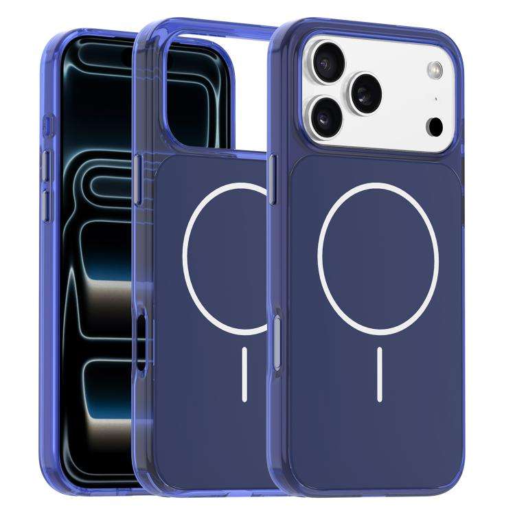 Gold-Orange Original Color MagSafe Shockproof Phone Case, For iPhone 17 Pro Max, For iPhone 17 Pr...