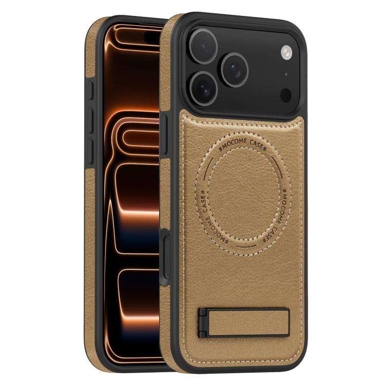 Multi-function Holder MagSafe PU Phone Case, For iPhone 17 Pro Max, For iPhone 17 Pro, For iPhone...