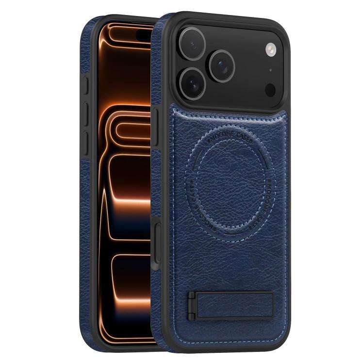 Multi-function Holder MagSafe PU Phone Case, For iPhone 17 Pro Max, For iPhone 17 Pro, For iPhone...