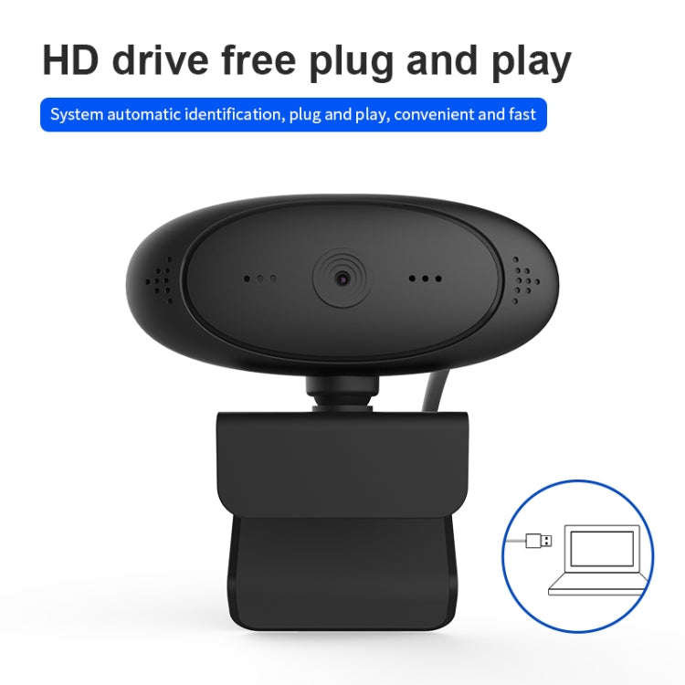 Full HD 1080P Webcam Built-in Microphone Smart Web Camera USB Streaming Live Camera With Noise Ca...