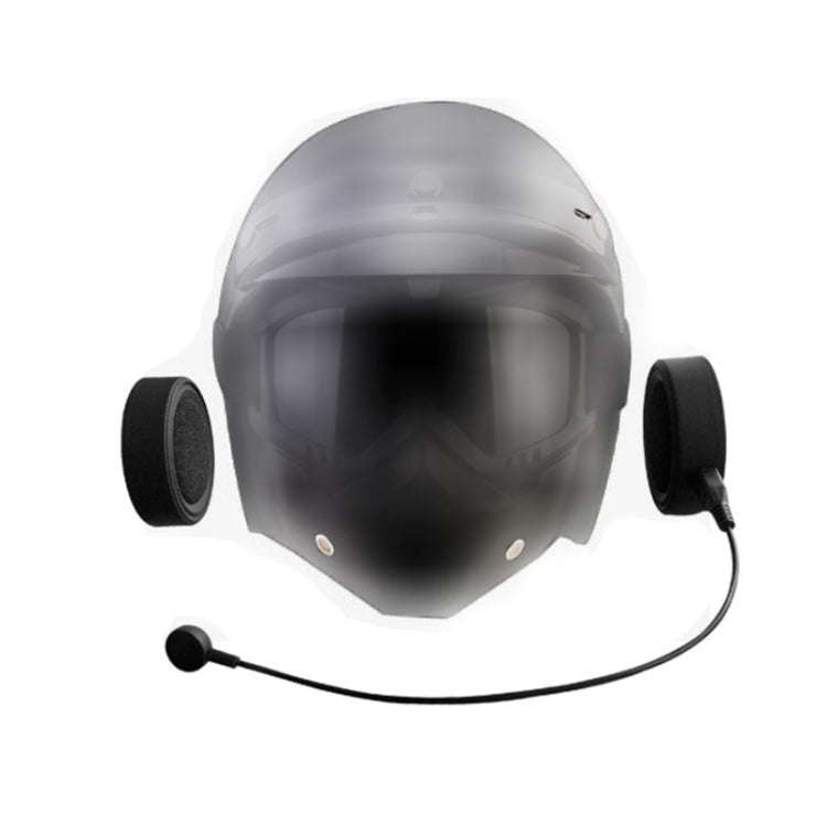 5.0 Bluetooth Headset For Helmet Waterproof Windproof & Noise Reduction Bluetooth Headset