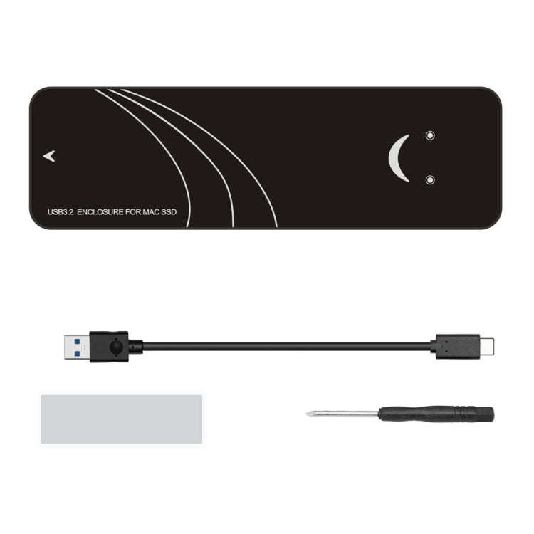 USB3.2 To MAC SSD Enclosure Adapter For Macbook Air Pro 2013-2017 Hard Disk, 20Gbps C-C Cable Kit...
