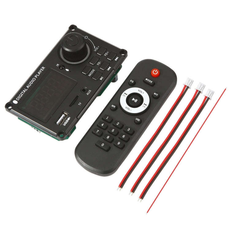 100W 12V TPA3116 Color Screen Power Amplifier Bluetooth Decoder Board With Recording Call, Silico...
