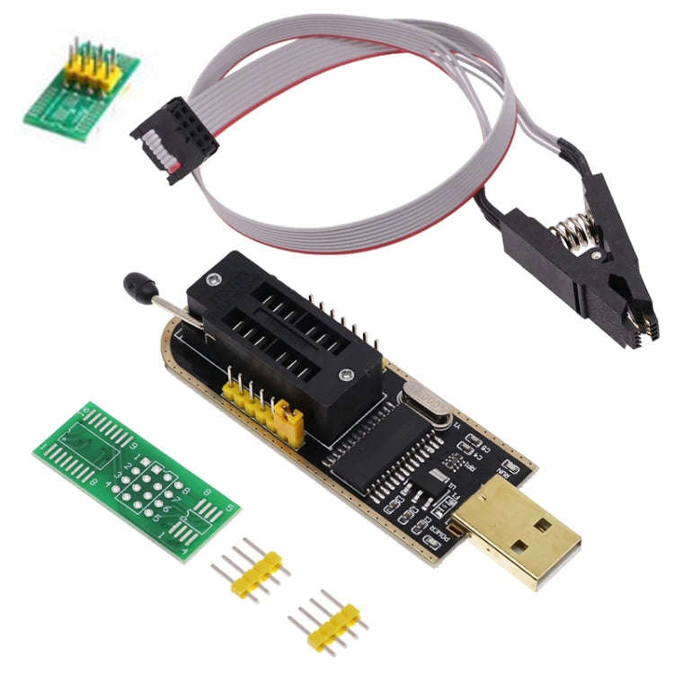 Programmer Module USB Motherboard Routing Liquid Crystals Disassembly Free SOP8 Test Tool, CH341A...