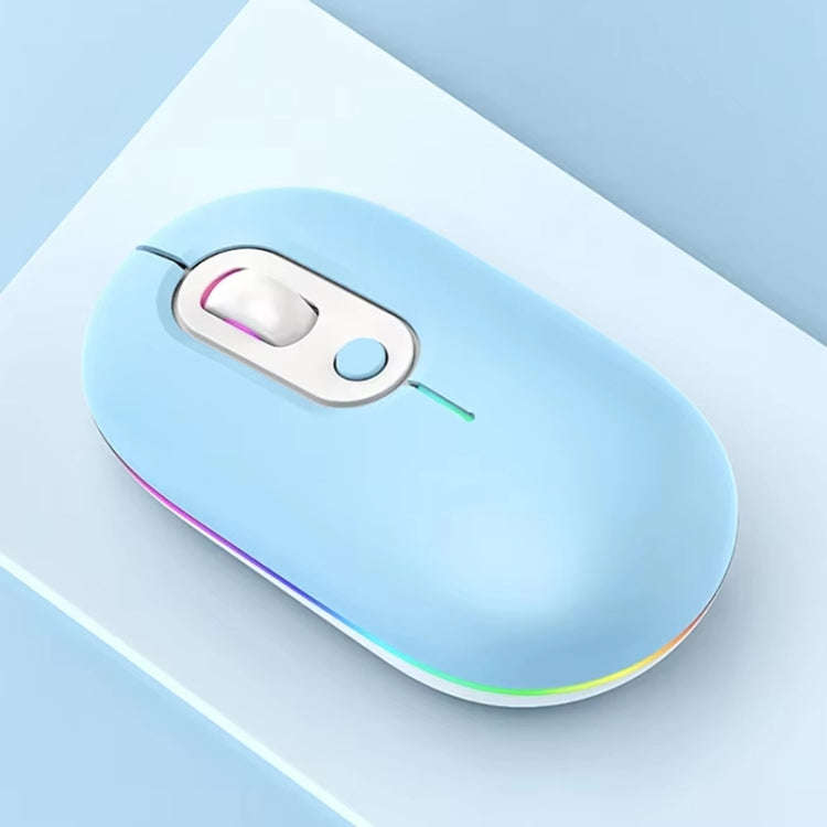Rechargeable Illuminated Silent Wireless Mouse, 2.4G Pink, 2.4G Blue, 2.4G Green, 2.4G+Bluetooth ...