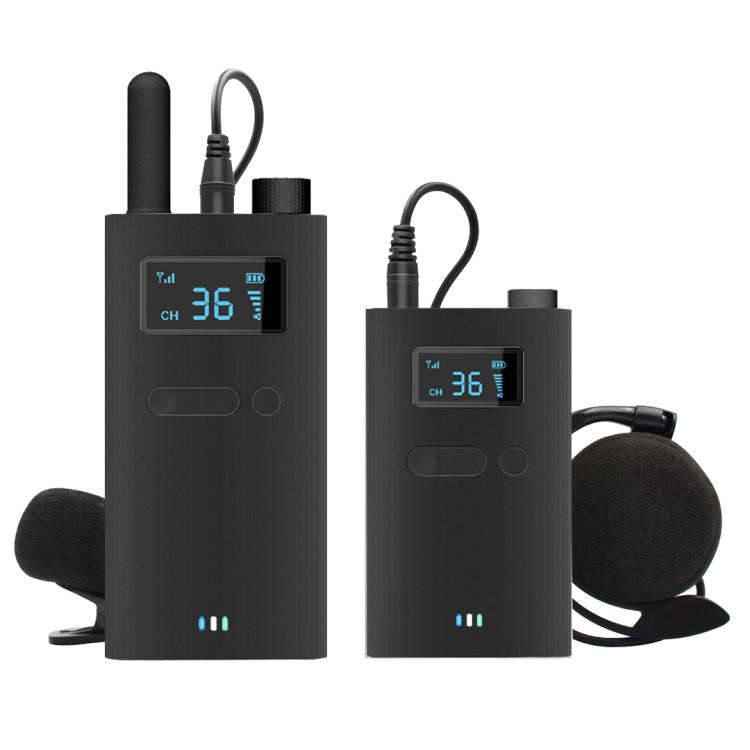2.4G Wireless Office Conference Tour Guide Explainer One-Way One-To-Many Explainer Microphone, YW...
