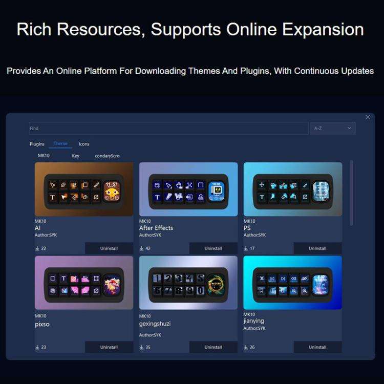 WAVESHARE MK10 Multi-Functional AI Voice Control Panel, 32329