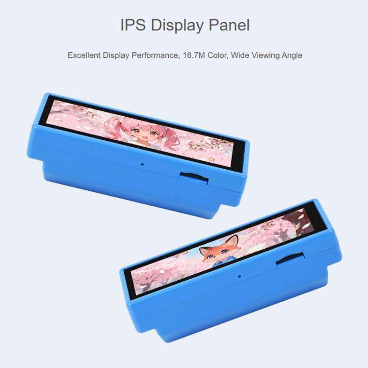WAVESHARE 3.49 Nch Capacitive Touch Display RP2350 High Performance Development Board 172 X 640 D...
