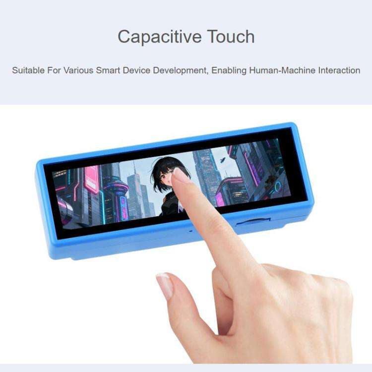 WAVESHARE 3.49 Nch Capacitive Touch Display RP2350 High Performance Development Board 172 X 640 D...