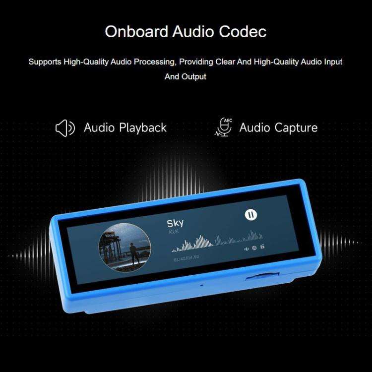 WAVESHARE 3.49 Nch Capacitive Touch Display RP2350 High Performance Development Board 172 X 640 D...