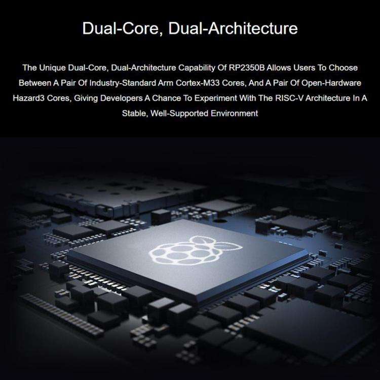 WAVESHARE 3.49 Nch Capacitive Touch Display RP2350 High Performance Development Board 172 X 640 D...