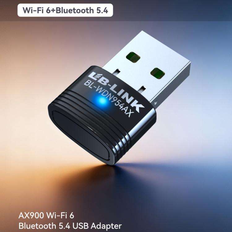 LB-LINK BL-WDN954AX USB Wireless Network Adapter WiFi 6 + Bluetooth 5.4 Receiver, BL-WDN954AX