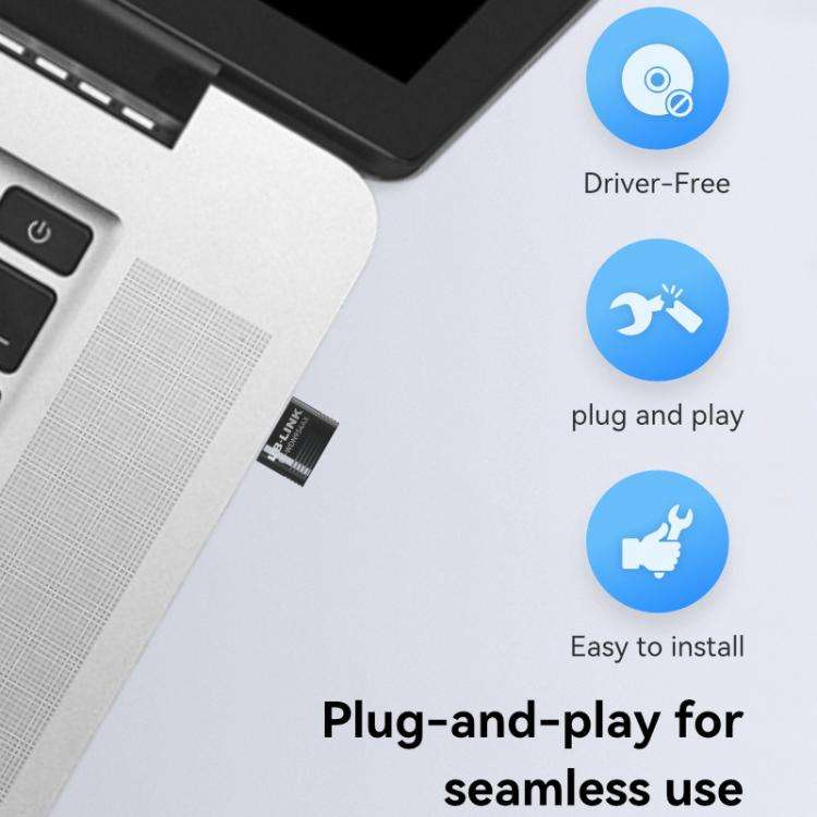 LB-LINK BL-WDN954AX USB Wireless Network Adapter WiFi 6 + Bluetooth 5.4 Receiver, BL-WDN954AX