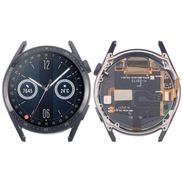 For Huawei Watch GT 3 46mm JPT-B29 Single Cable LCD Screen Digitizer Full Assembly with Frame, Fo...