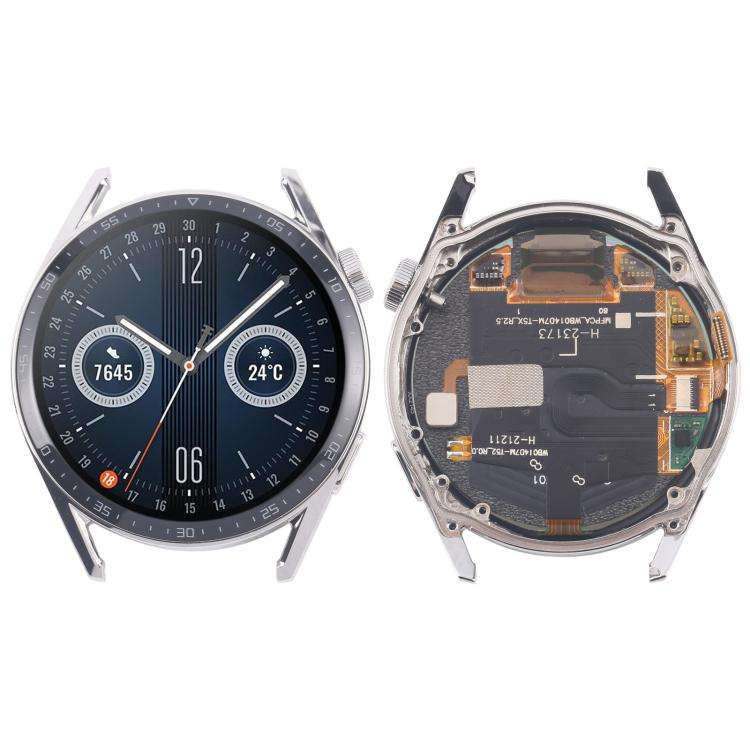 For Huawei Watch GT 3 46mm JPT-B29 Single Cable LCD Screen Digitizer Full Assembly with Frame, Fo...