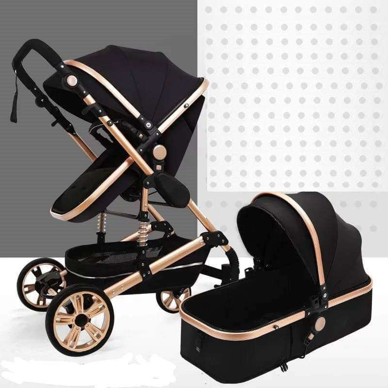 Belecoo 2 in 1 Baby Stroller [Khaki]