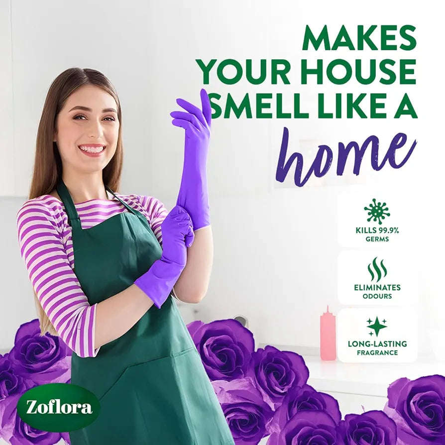 Zoflora Midnight Blooms 500ml Concentrate - Elegant Scent. Ruthless Clean.