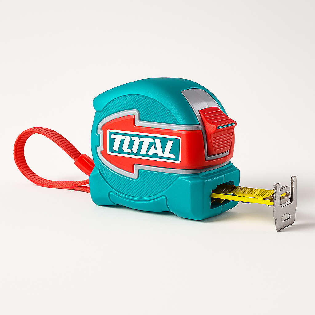 TOTAL Heavy-Duty Measuring Tape 5m x 32mm