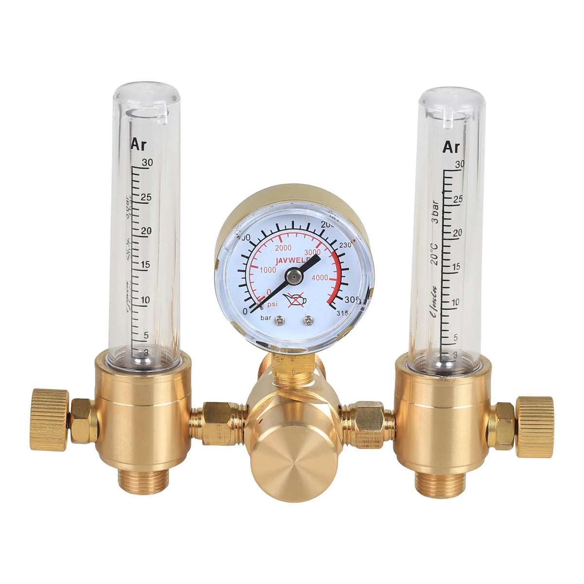 JAVWELD Professional Twin Argon/Co2 Flowmeter