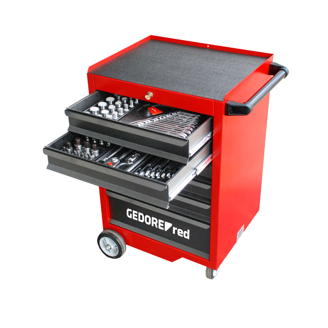 GEDORE RED Tool Trolley  218 Piece Professional Tool Set