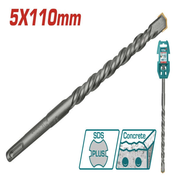 Total Drill Bit SDS Plus 5X110
