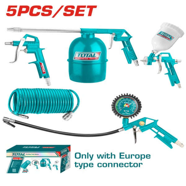 Total Air Spray Gun Acc Kit 5Pc