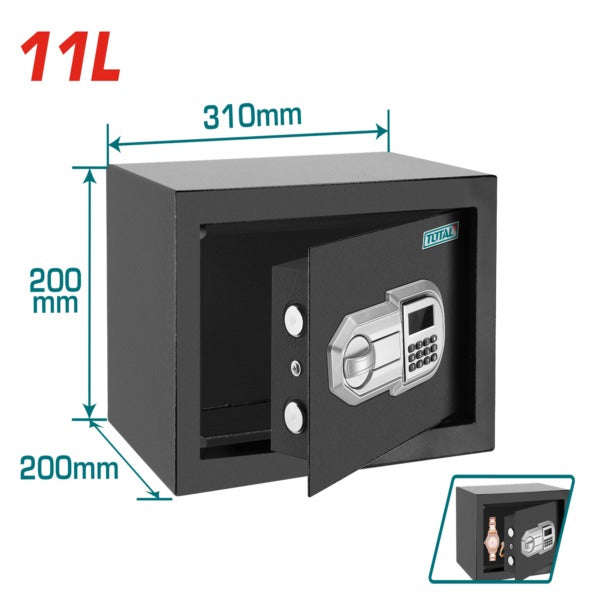 Total Safe Electronic 11L (20x31x20cm)