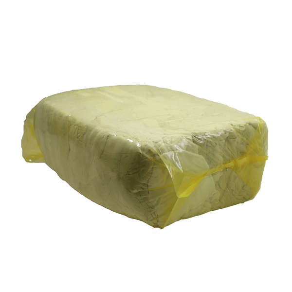 White Cotton Cleaning Rags  Standard Grade, 5 kg