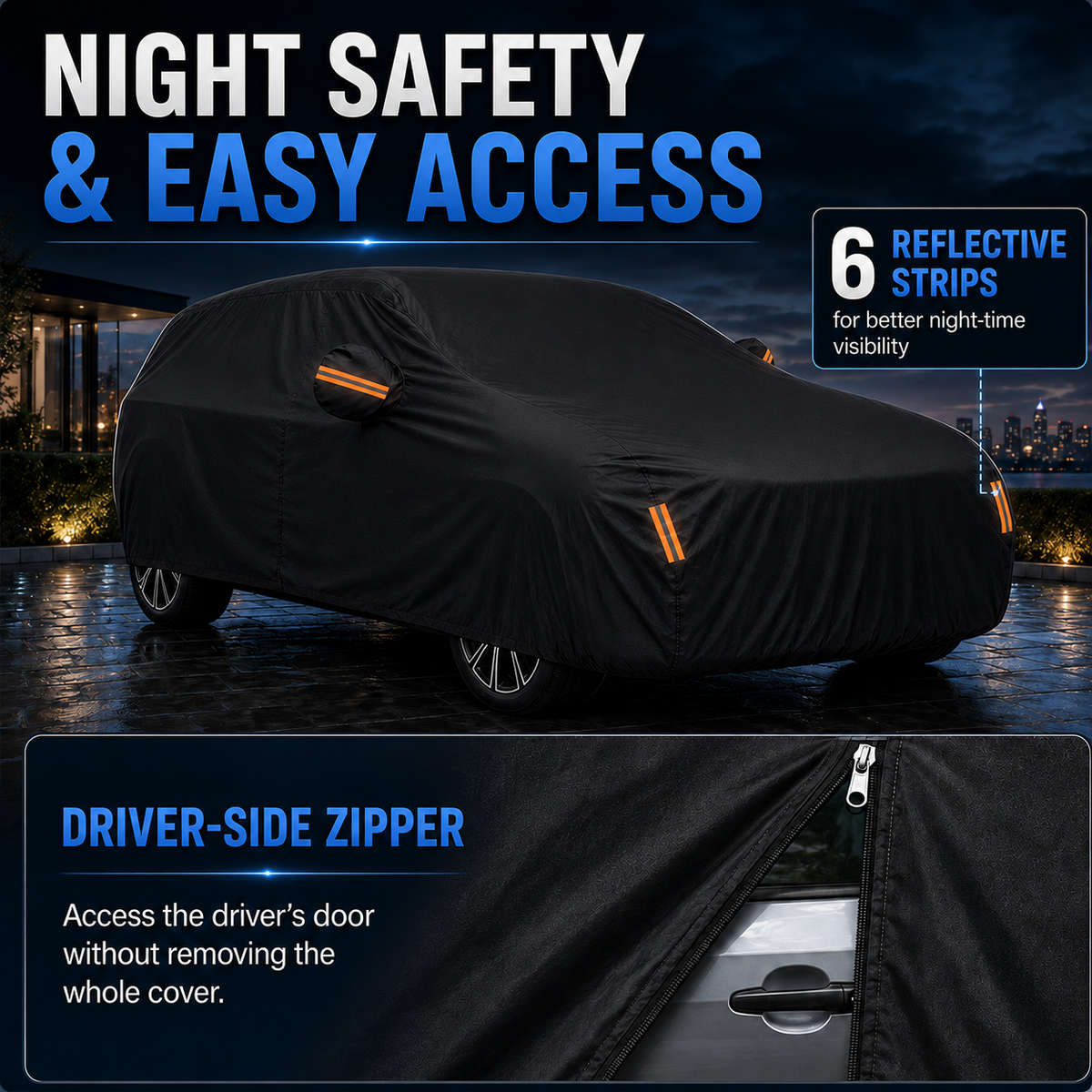 GagaFast Black Shield Pro Premium Car Cover South Africa  Soft Cotton Lining for Ceramic Coate...