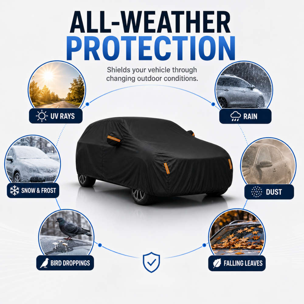 GagaFast Black Shield Pro Premium Car Cover South Africa  Soft Cotton Lining for Ceramic Coate...