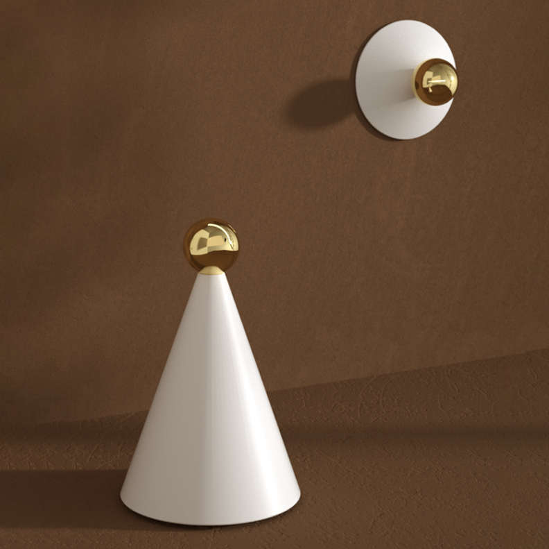 Multi-Functional Rechargeable Table Lamp Wall-Mount Light Bedside Lamp