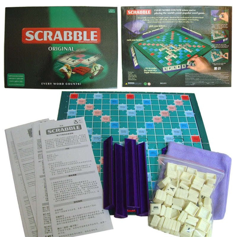 Scrabble Classic Word Board Game (24 Players)
