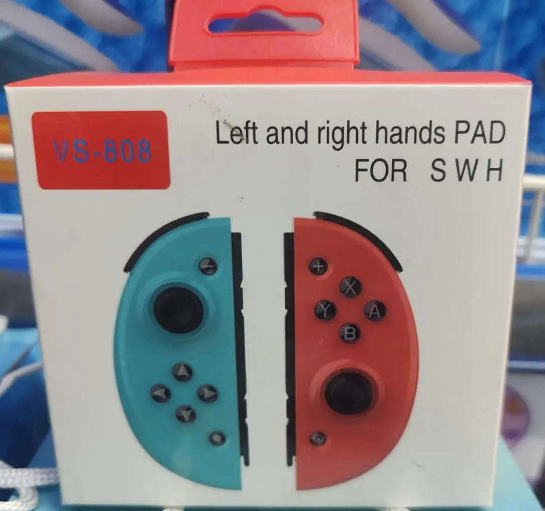 Left + Right joy-con controller   (Blue & Red)