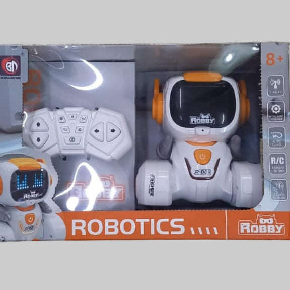Kids Mini Touch-Sensing RC Robot Car  Light, Sound & Music