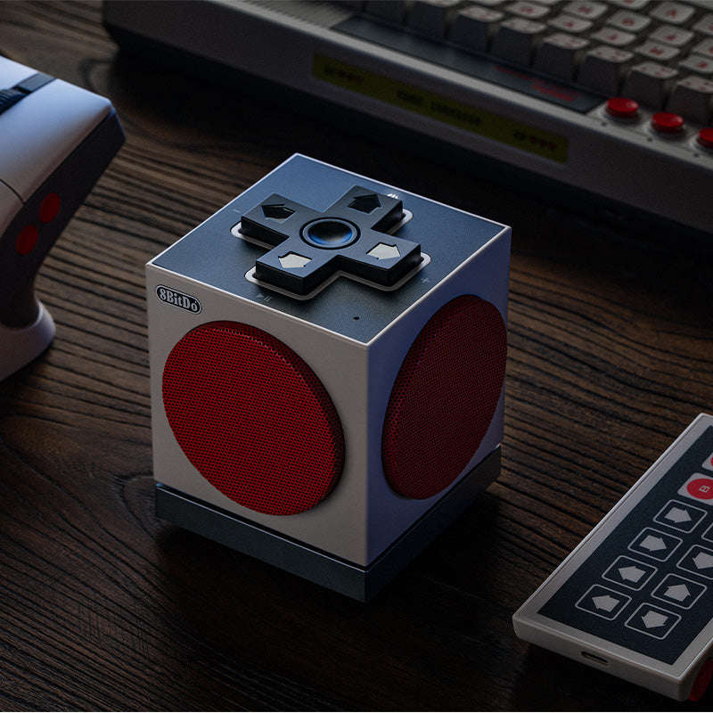 8BitDo N Edition Retro Cube 2 Wired & Wireless Bluetooth Speaker
