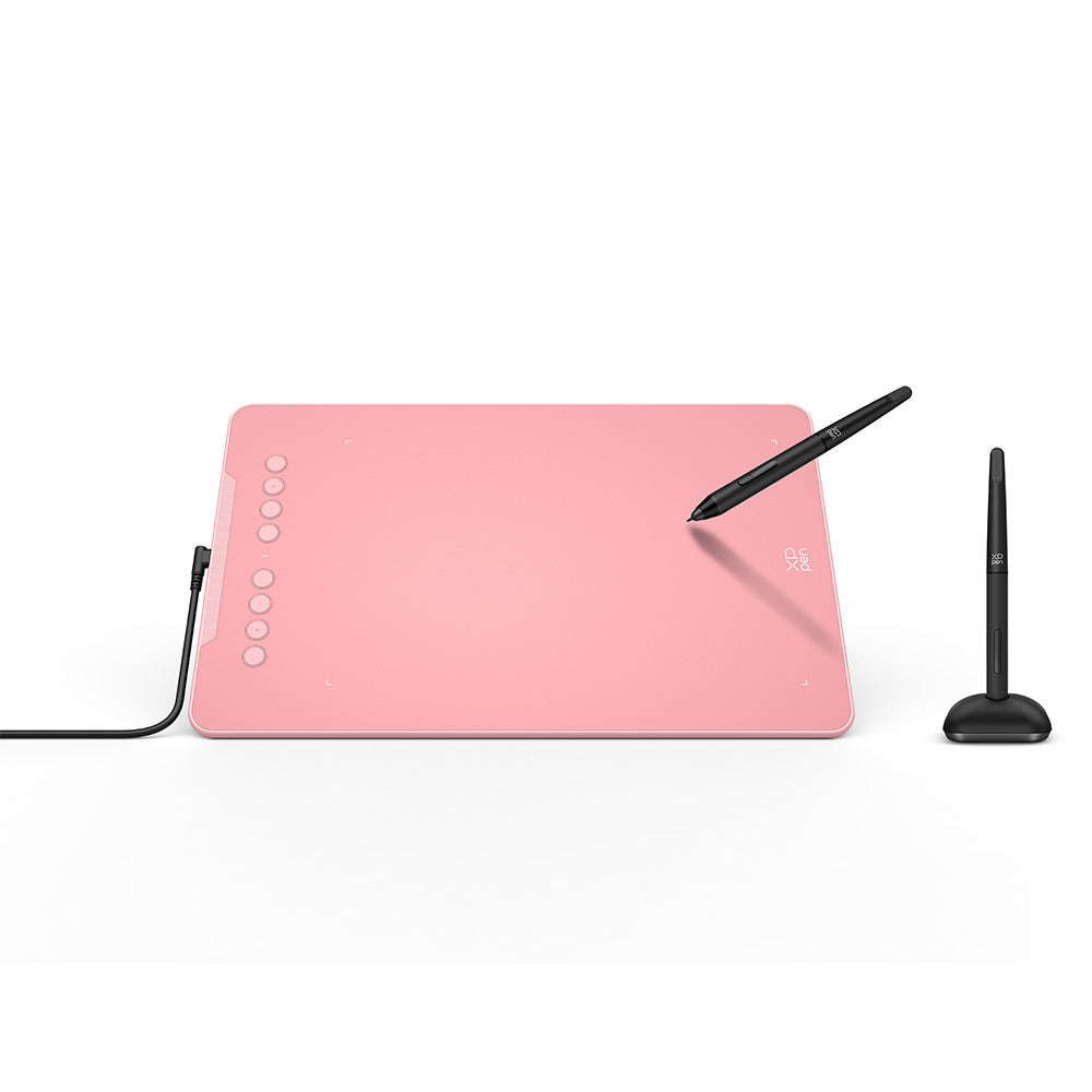 XPPen Deco01 V3 Graphics Drawing Tablet With Stylus Pink
