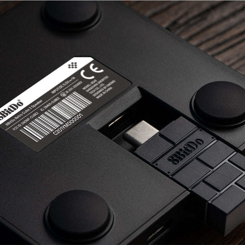 8BitDo N Edition Retro Cube 2 Wired & Wireless Bluetooth Speaker