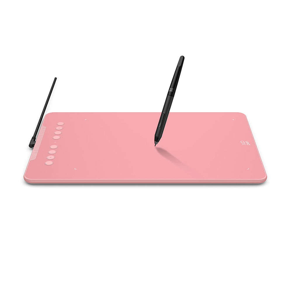 XPPen Deco01 V3 Graphics Drawing Tablet With Stylus Pink