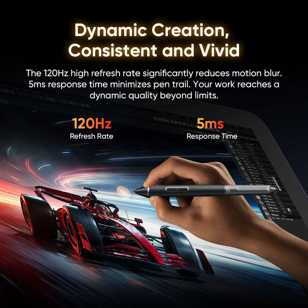 XPPen Artist Pro 27 (Gen2) 4k 120Hz Graphics Display Touchscreen Drawing Tablet