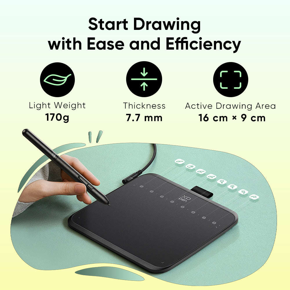 XPPen Deco 640 Graphics Drawing Tablet With Stylus