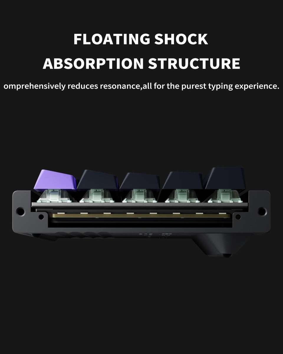 Nuphy BH65 All Aluminium Gaming Keyboard With Magnetic Jade Switches